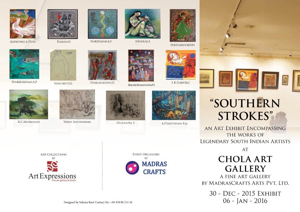 Southern Strokes Artists List Chola Art Gallery